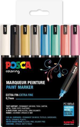 POSCA etui pc1-mr8 metal