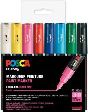 POSCA etui pc1m-8