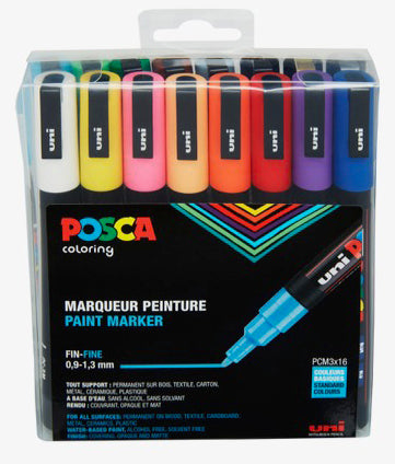 Paintmaker Uni POSCA etui pc3-16