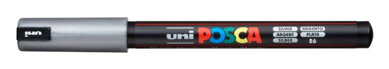 Paintmarker Uni POSCA pc-1mr sølv