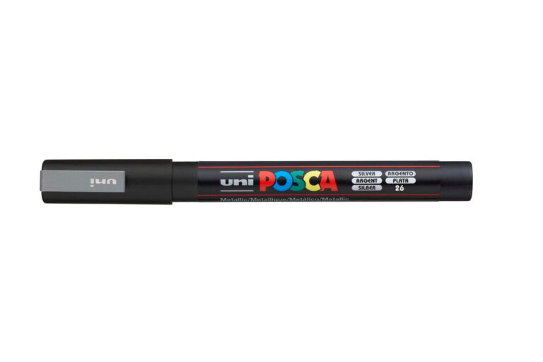 Paintmarker Uni POSCA pc-3m sølv