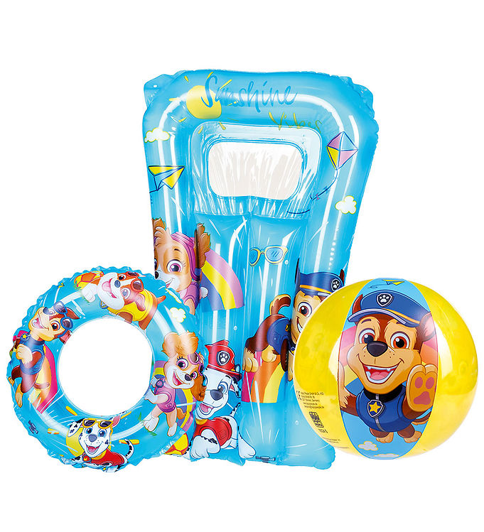 Paw Patrol Badelegetøj-sæt - Flyder/Badering/Badebold