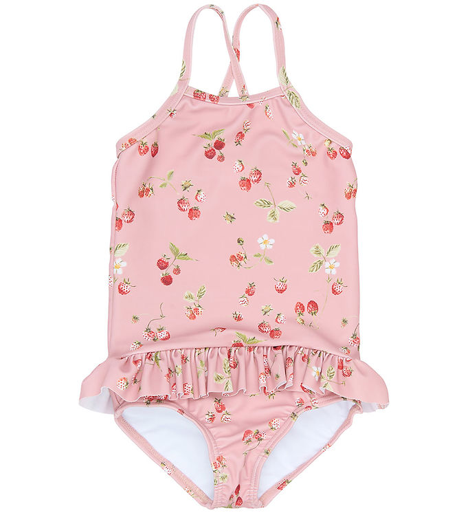 Petit Piao Badedragt - PpEm - Misty Rose Strawberry