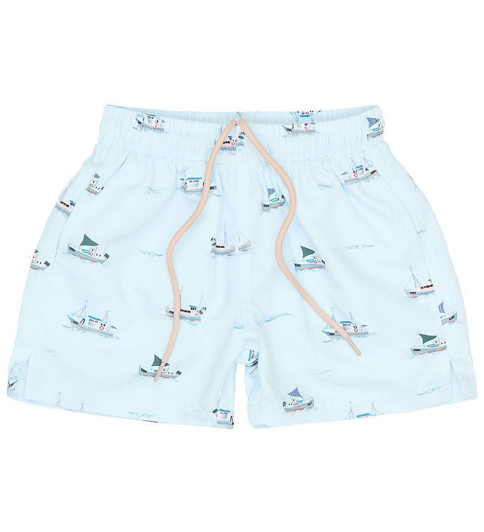 Petit Piao Badeshorts - PpErel - Illusion Blue Boat