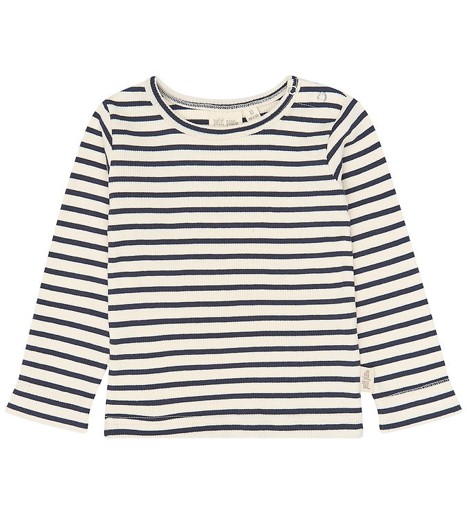 Petit Piao Bluse - PPSky - Navy Blazer Striped