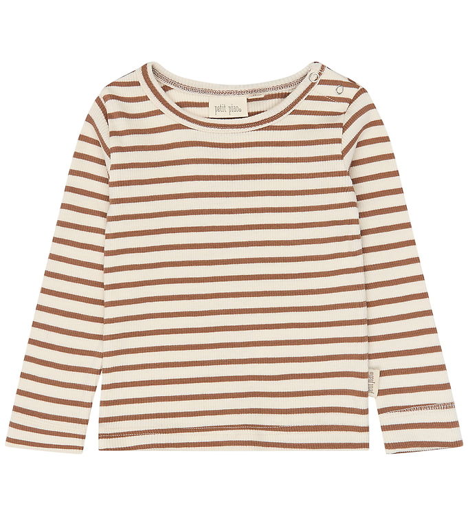 Petit Piao Bluse - PPSky - Rawhide Striped