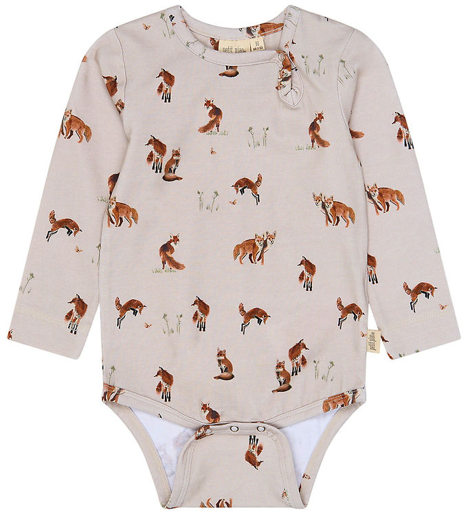 Petit Piao Body l/æ - PPStar - Gray Morn Fox AOP