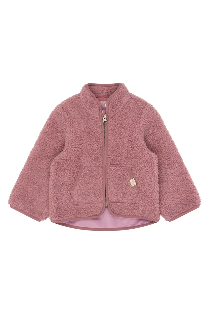 Petit Piao Desino Fleece Jakke - Nostalgic Rose - 80 CM Petit Piao Desino Fleece Jakke - Nostalgic Rose - 80 CM
