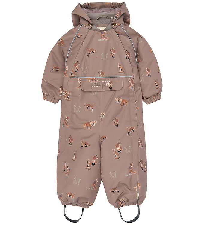 Petit Piao Flyverdragt - PPDard - Fossil Fox AOP Petit Piao Flyverdragt - PPDard - Fossil Fox AOP