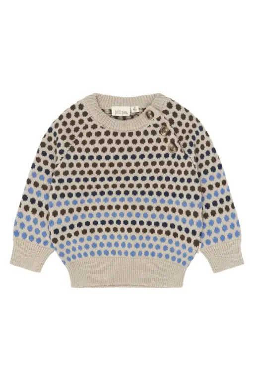 Petit Piao Geller Sweater - Fog - 80 CM