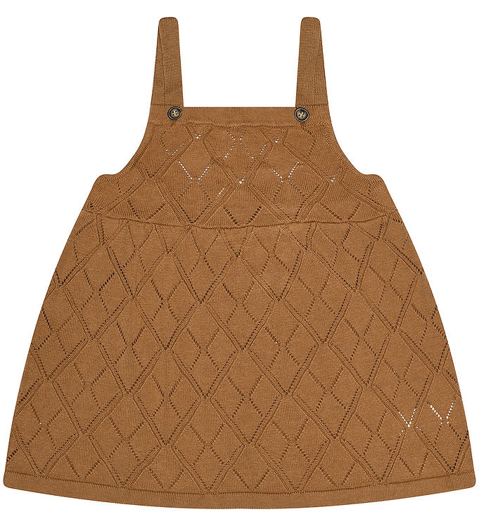 Petit Piao Kjole - Strik - Caramel Petit Piao Kjole - Strik - Caramel