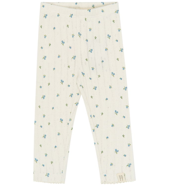 Petit Piao Leggings - PPGracie - Eggnog Blueberry AOP Petit Piao Leggings - PPGracie - Eggnog Blueberry AOP