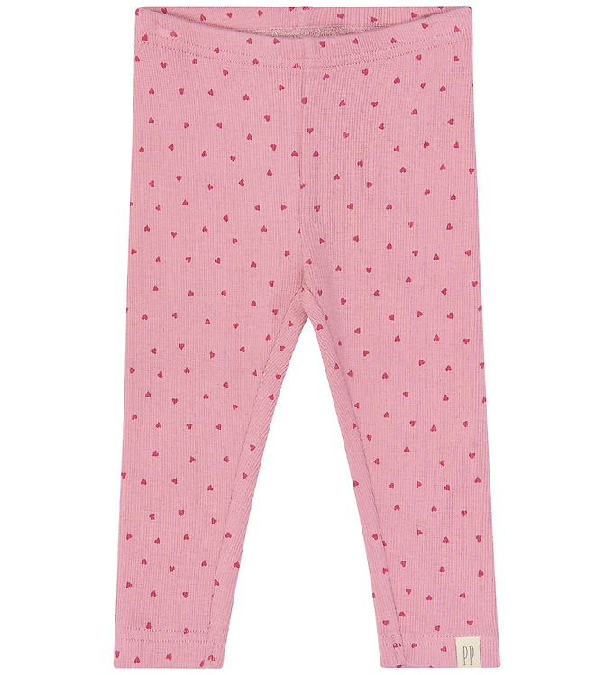 Petit Piao Leggings - PPSonja - Rose Elegance Heart AOP