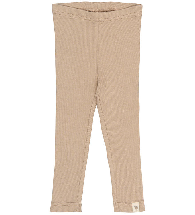 Petit Piao Leggings - Rib/Modal - PPStone - Ginger snap Petit Piao Leggings - Rib/Modal - PPStone - Ginger snap