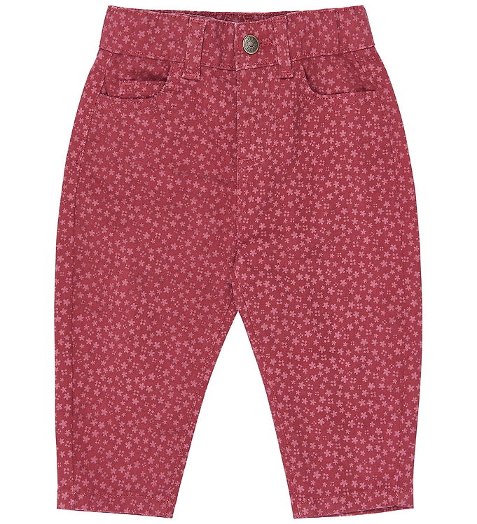 Petit Piao - PPGreta - Deep Claret Flower AOP Petit Piao - PPGreta - Deep Claret Flower AOP