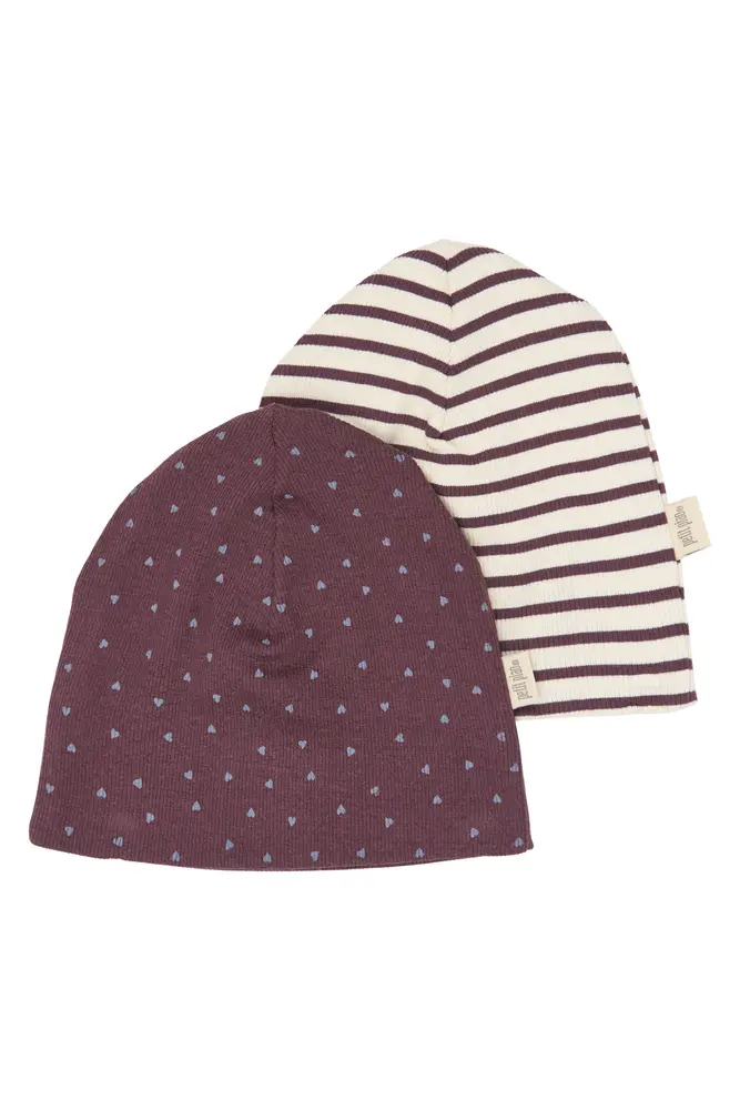 Petit Piao Sky Hue 2-Pak - Huckleberry Striped - 68/80 Petit Piao Sky Hue 2-Pak - Huckleberry Striped - 68/80
