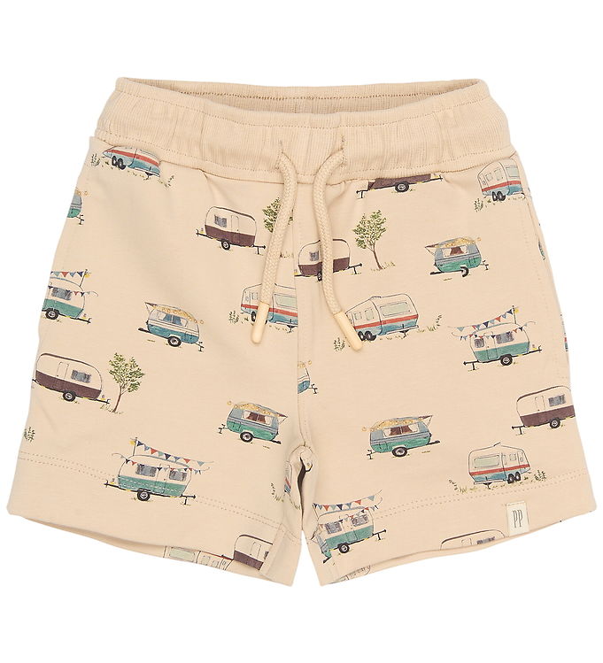 Petit Piao Sweatshorts - PpEvered - Doeskin Camper AOP
