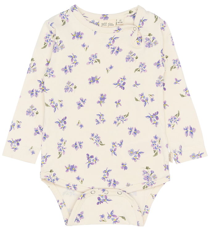 Petit Piao body l/æ - PpStar - Eggnog Viola AOP