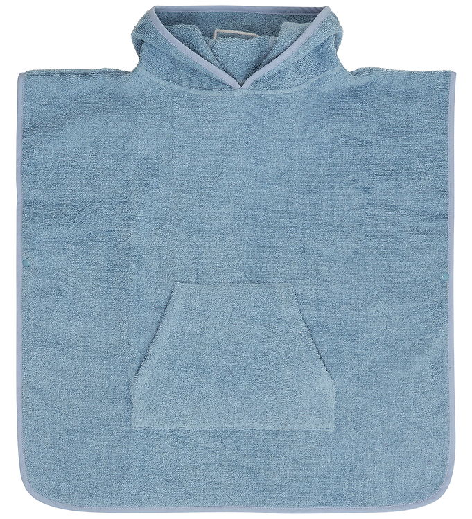 Pipi Bade Poncho - Dusty blue Pipi Bade Poncho - Dusty blue