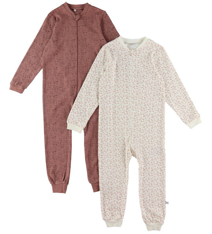 Pippi Baby Heldragter - Natdragter - 2 pak - Burlwood