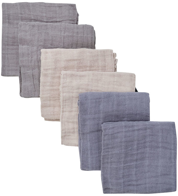 Pippi Baby Stofbleer - 6-pak - 65x65 cm - Tradewinds