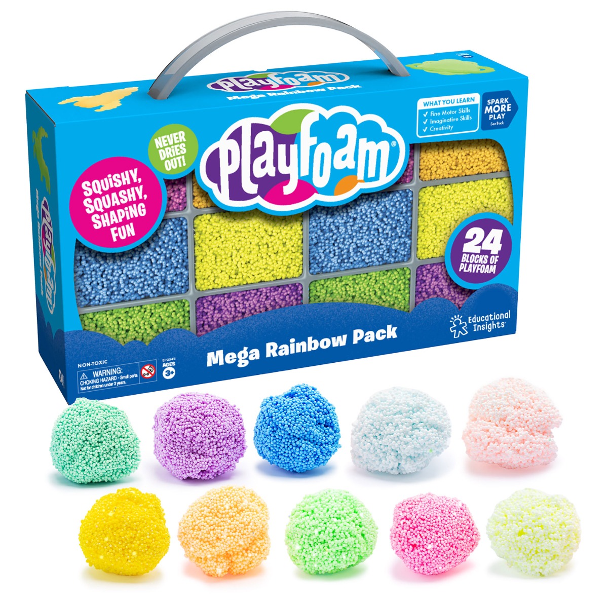 Playfoam 24-pak inkl. Glitter + Glow in the dark Playfoam 24-pak inkl. Glitter + Glow in the dark