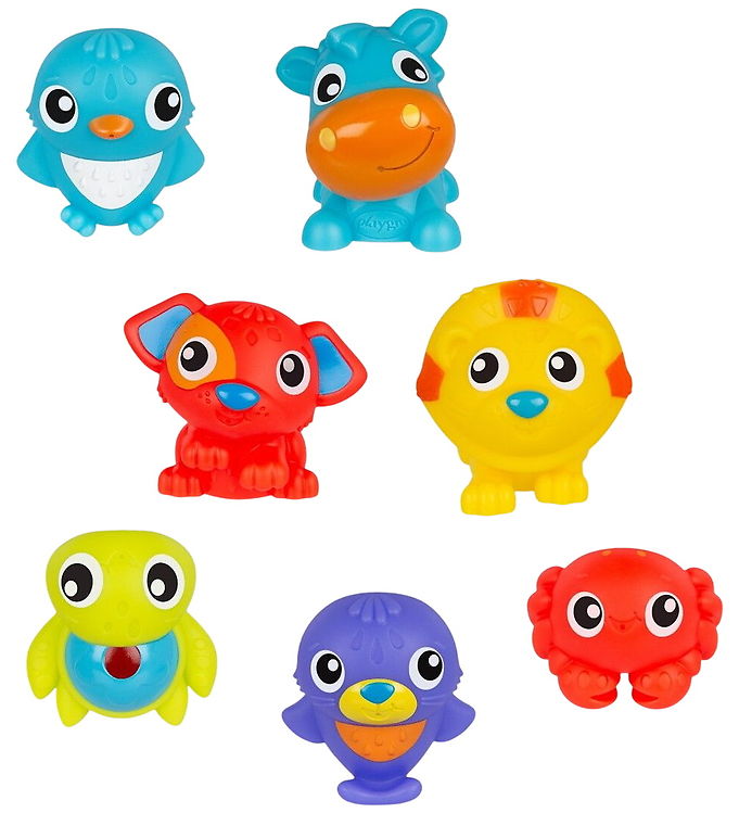 Playgro Badelegetøj - 7 stk. - Floating Fun - Friends