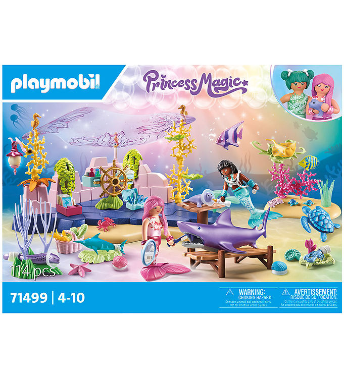 Playmobil Princess Magic - Havdyrenes Pleje Af Havfruerne - 7149