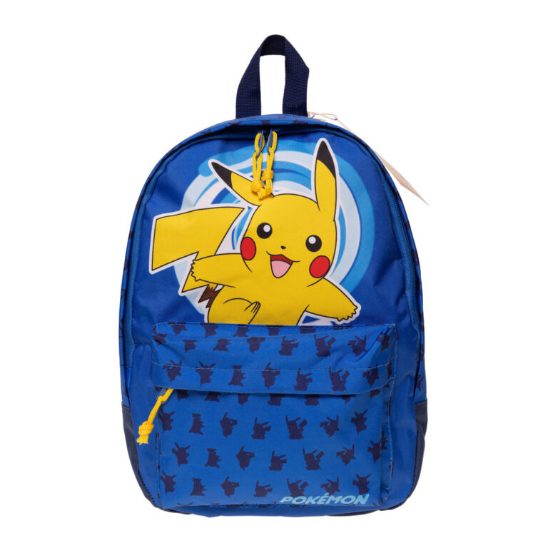 Pokémon rygsæk med firkantede front lommer. 13 liter