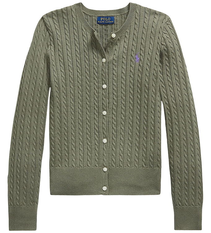 Polo Ralph Lauren Cardigan - Strik - Cruise Olive