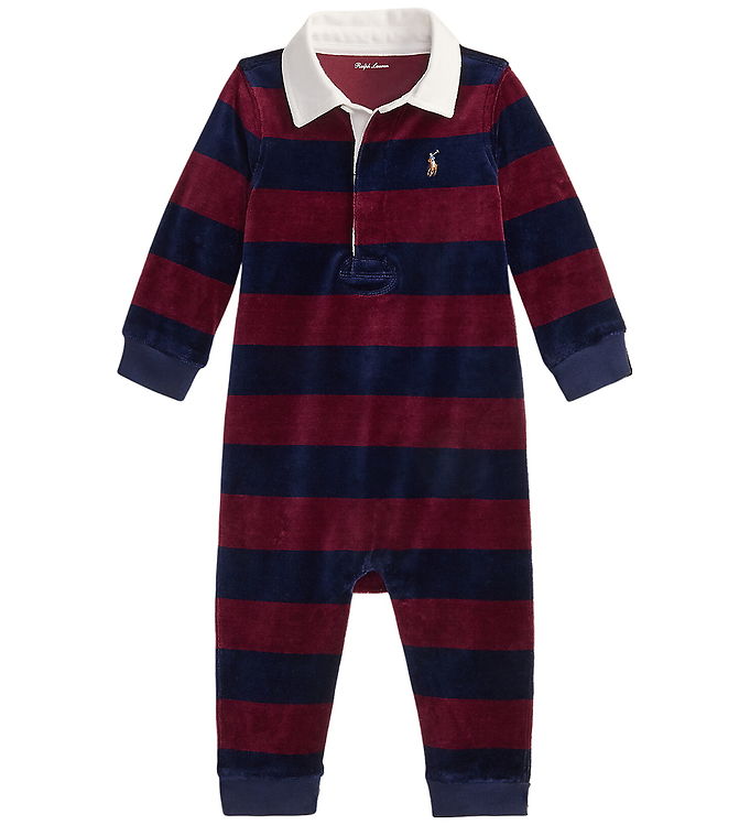 Polo Ralph Lauren Heldragt - Velour - Classic Wine/Navy Polo Ralph Lauren Heldragt - Velour - Classic Wine/Navy