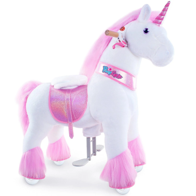 PonyCycle | Rid Selv - Enhjørning pink, Medium