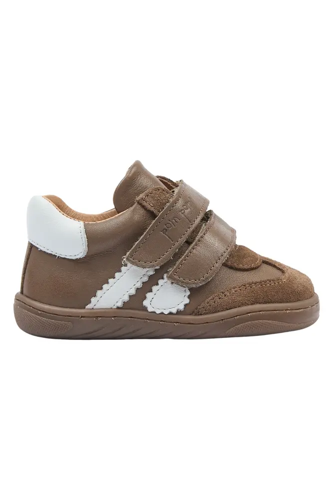 Pride Velcro Barefoot Sneaker - Summer Sand - 19