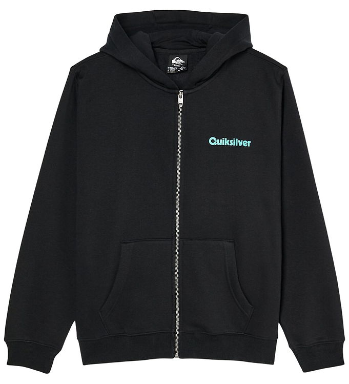 Quiksilver Cardigan - Graphic - Sort m. Print Quiksilver Cardigan - Graphic - Sort m. Print