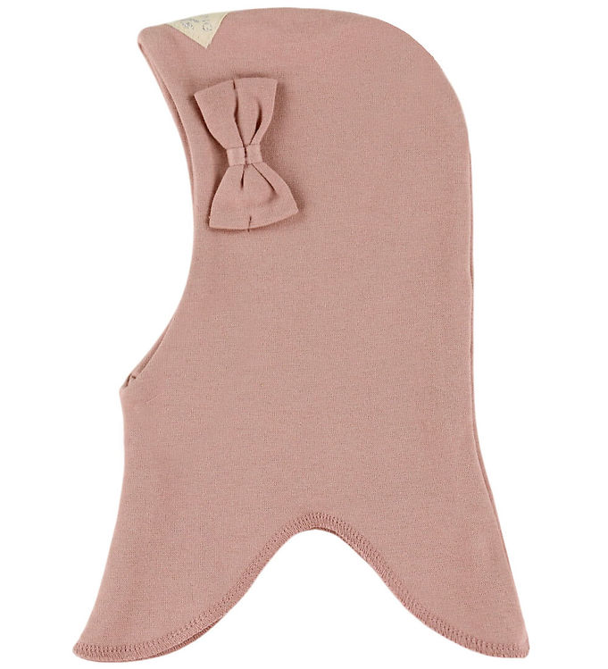 Racing Kids Elefanthue - 2-lags - Dusty Rose m. Sløjfe