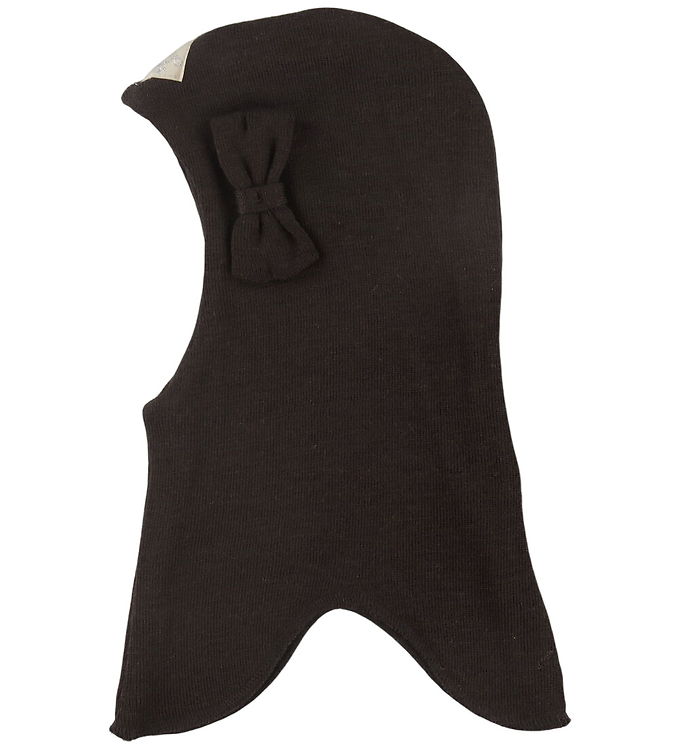Racing Kids Elefanthue - Uld/Bomuld - 2-lags - Dark Brown m. Slø Racing Kids Elefanthue - Uld/Bomuld - 2-lags - Dark Brown m. Slø