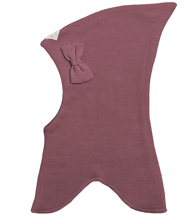 Racing Kids Elefanthue - Uld/Bomuld - 2-lags - Dusty Heather m. Racing Kids Elefanthue - Uld/Bomuld - 2-lags - Dusty Heather m.