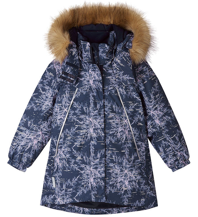 Reima Vinterjakke - Silda - Navy/Lilla