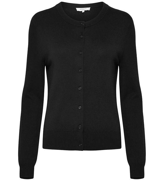 Rosemunde Cardigan - Strik - RkDenise - Black