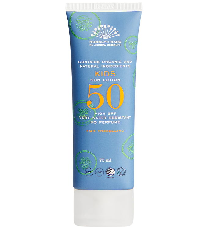 Rudolph Care Solcreme - Kids - SPF50 - 75 ml - Rejsestørrelse