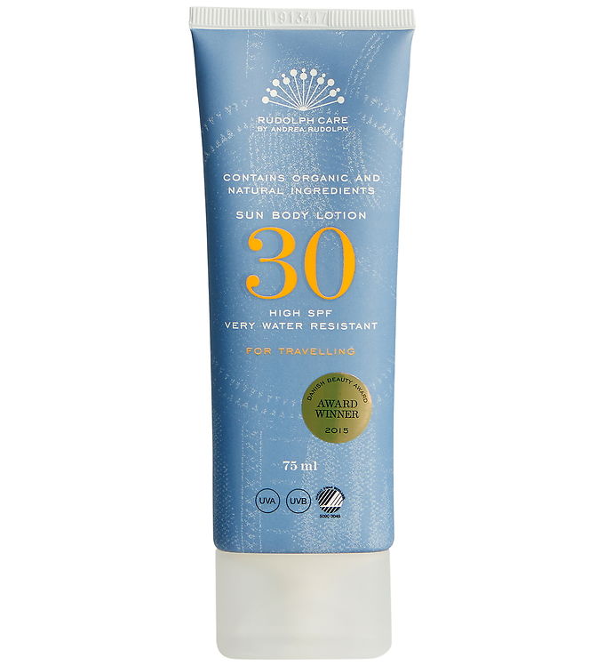 Rudolph Care Solcreme - SPF30 - 75 ml - Rejsestørrelse