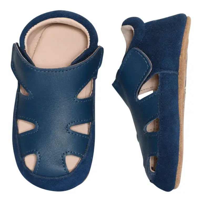 Sandal læder slippers - Titan - 16/19