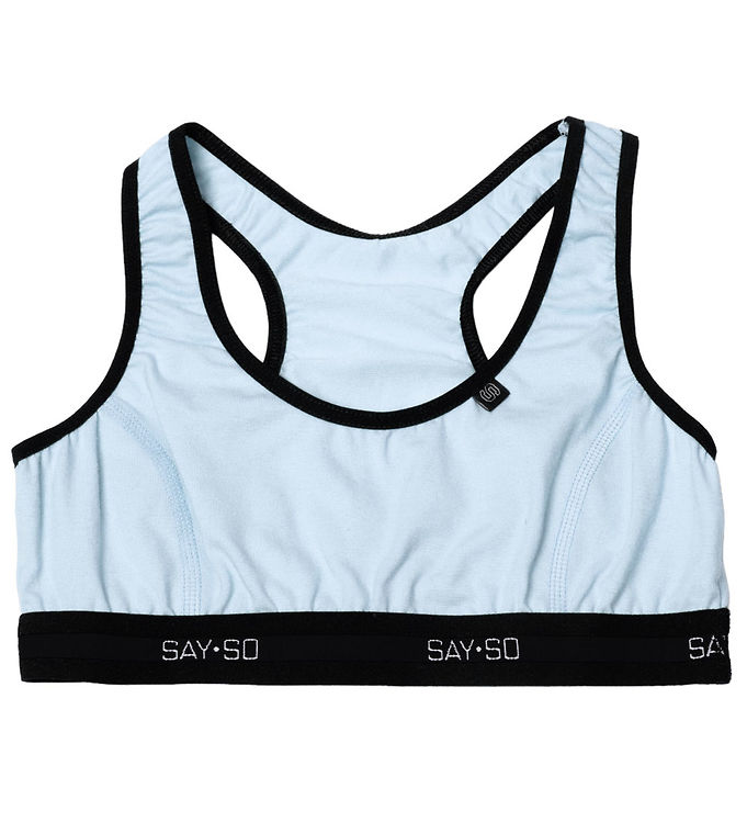 Say-So Top - Lyseblå