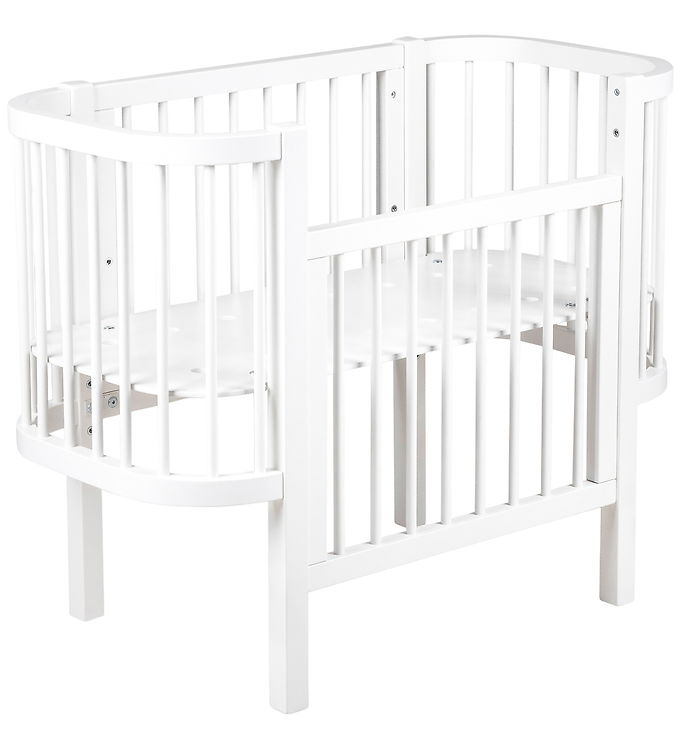 Sebra Bedside Crib - Classic White Sebra Bedside Crib - Classic White