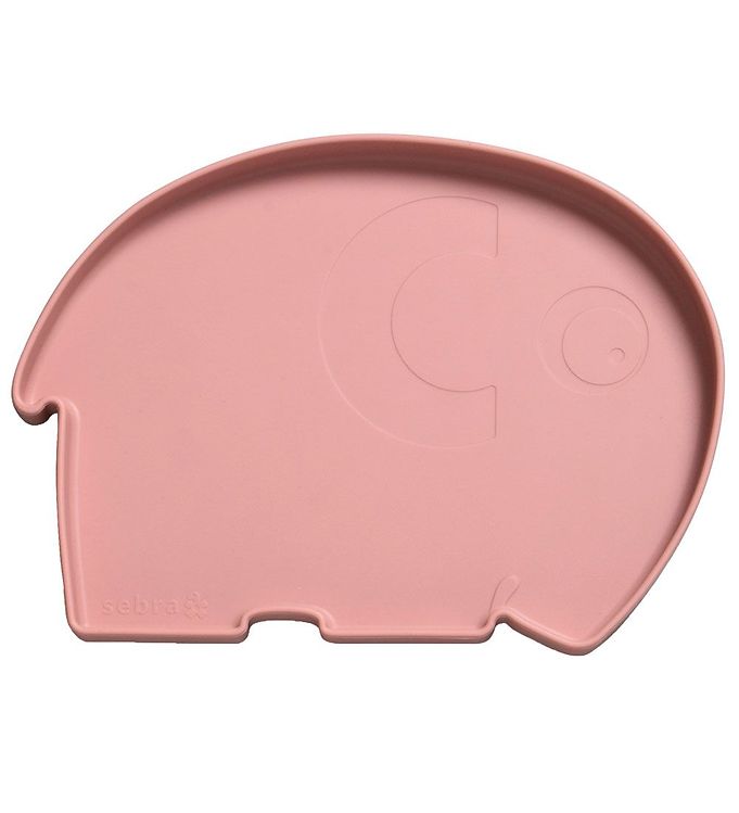 Sebra Tallerken - Silikone - Fanto - Blossom Pink