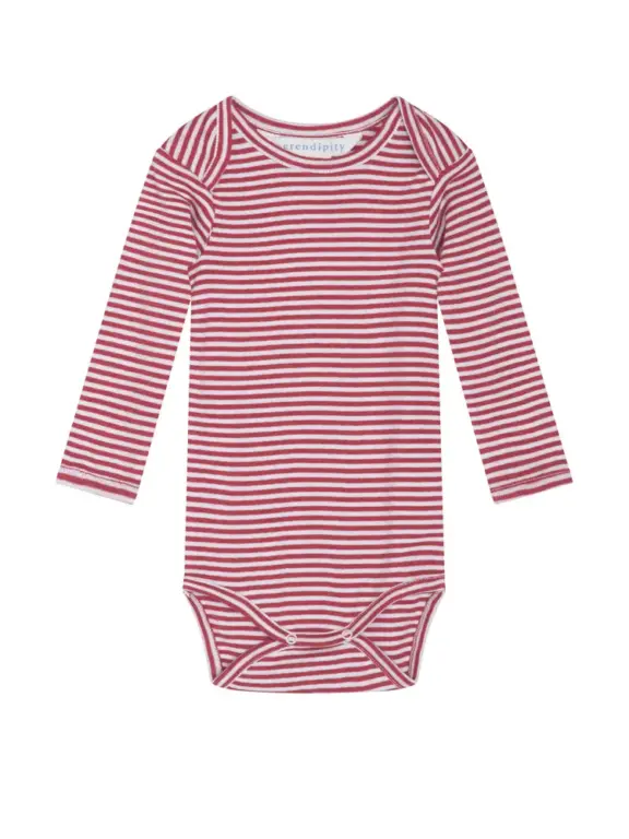 Serendipity Langærmet Body - Ruby - 80