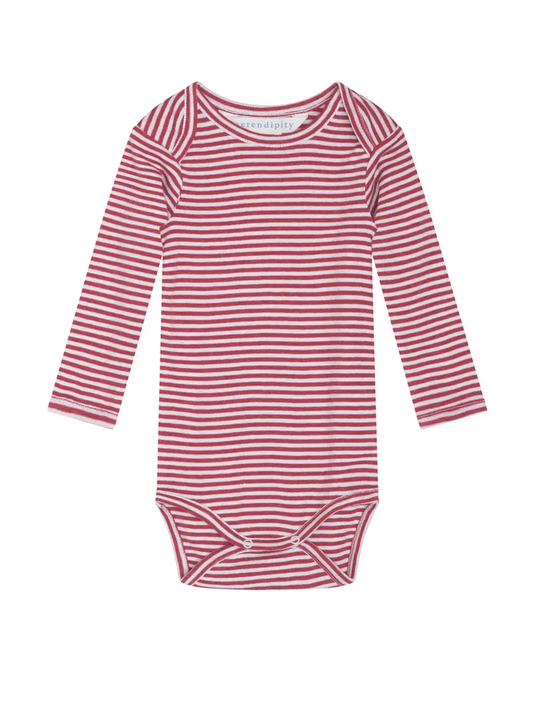 Serendipity Langærmet Body - Ruby - 80