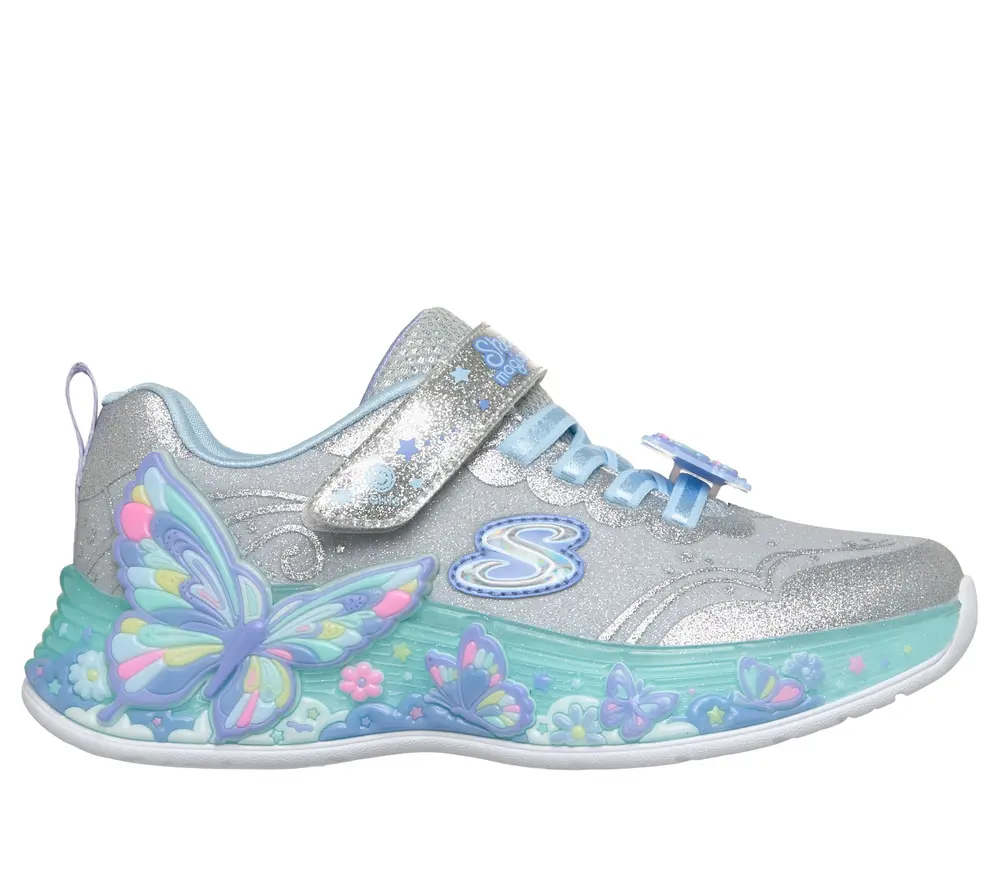 Skechers Butterfly Bliss Sneakers - Silver - 30