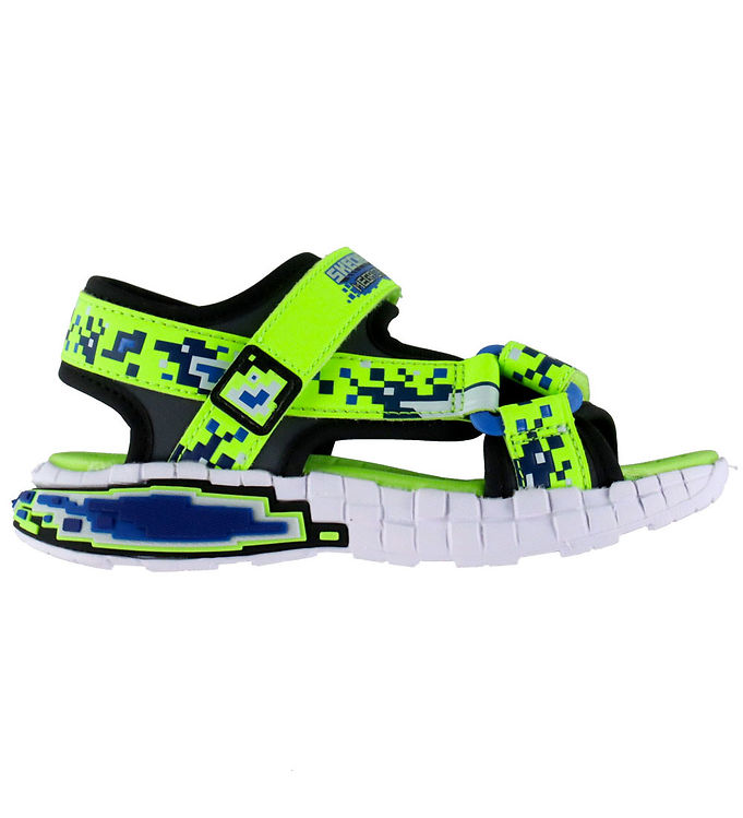 Skechers Sandaler - Mega Splash 4K - Lime/ Sort