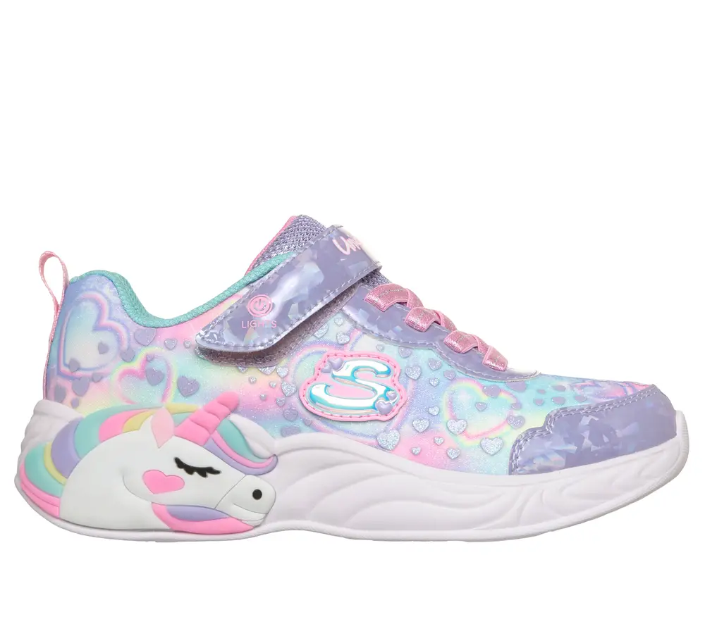 Skechers Unicorn Dreams Sneakers Heart Sparkle - Purple - 28
